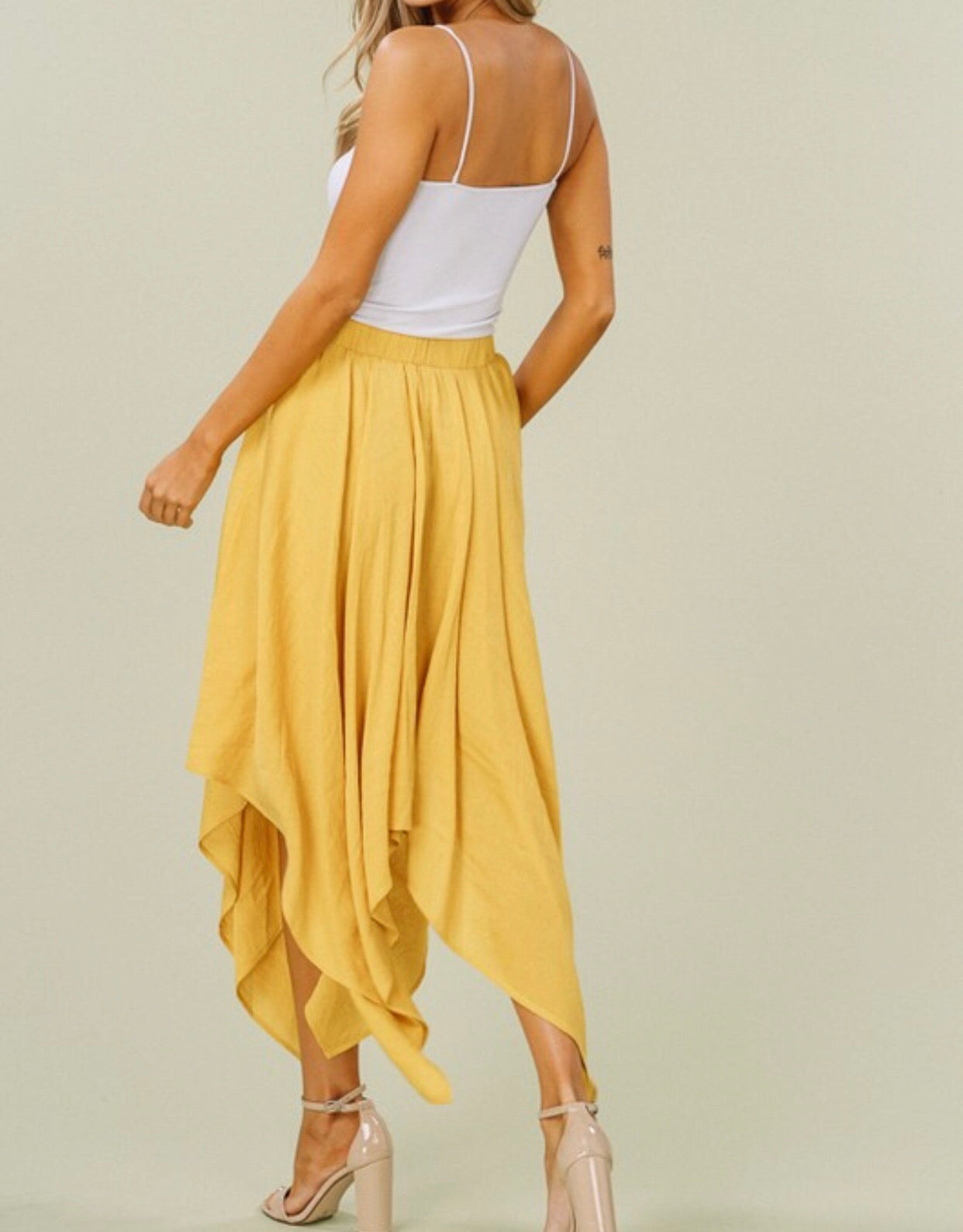 長納期商品 【希少】ロンハーマン Organic Cotton Canvas Skirt | www